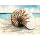 Tirage d'art Aquarelle sur carte marine 18 x 24 cm