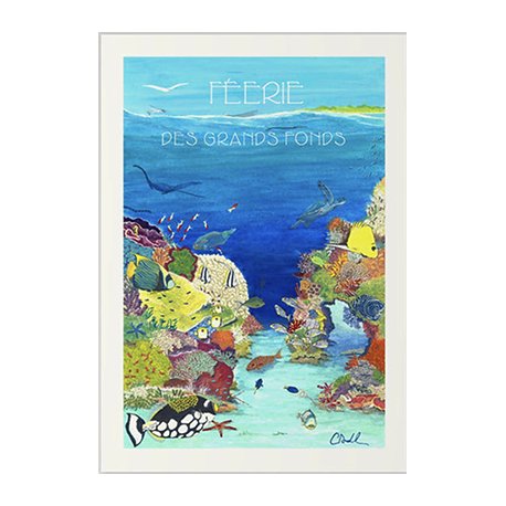 Affiche A3 Féerie des grands fonds