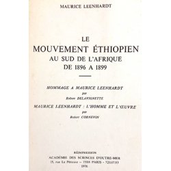 Le Mouvement éthiopien au Sud de l'Afrique de 1896 à 1899