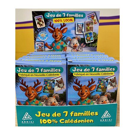 Jeu des 7 familles à nous !
