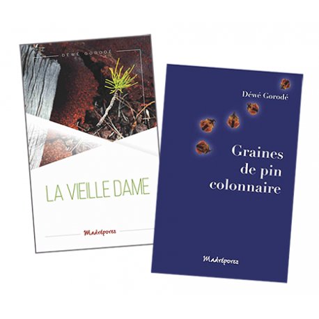 La vieille dame & Graines de pin colonnaire