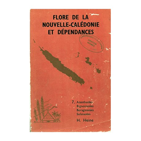 Flore de Nouvelle-Calédonie et dépendances, n° 7