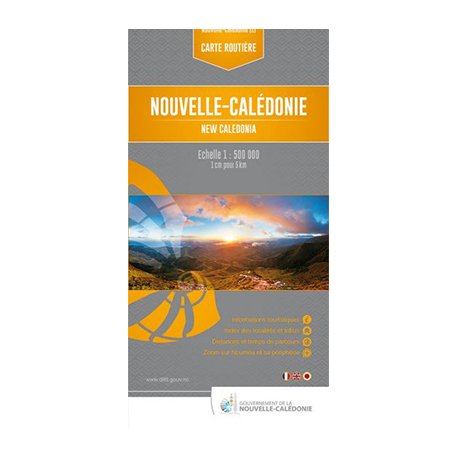 Carte routière de la NC DITTT