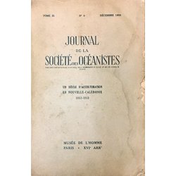 Journal de la société des Océanistes n° 9